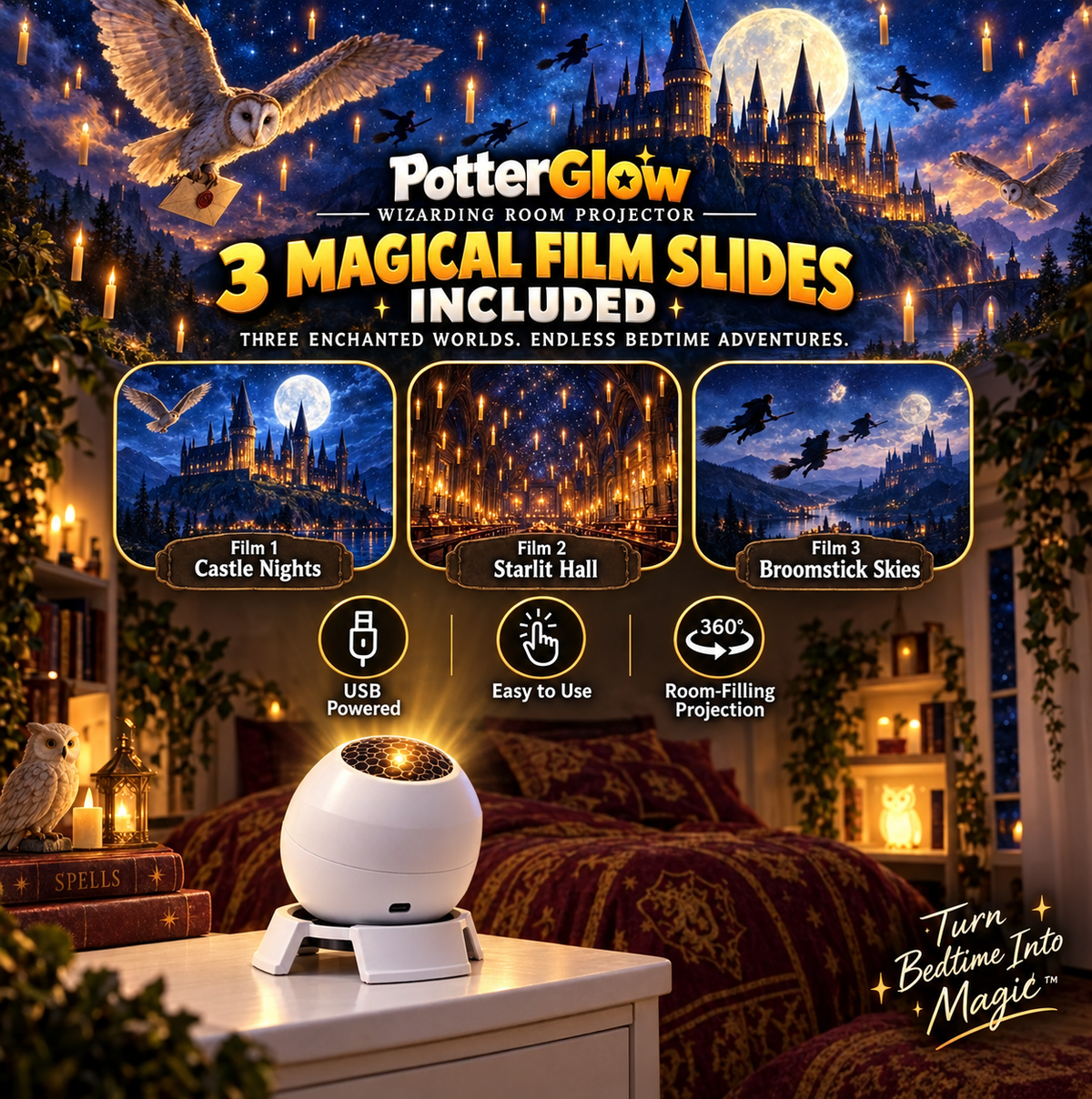 Potter Glow Light
