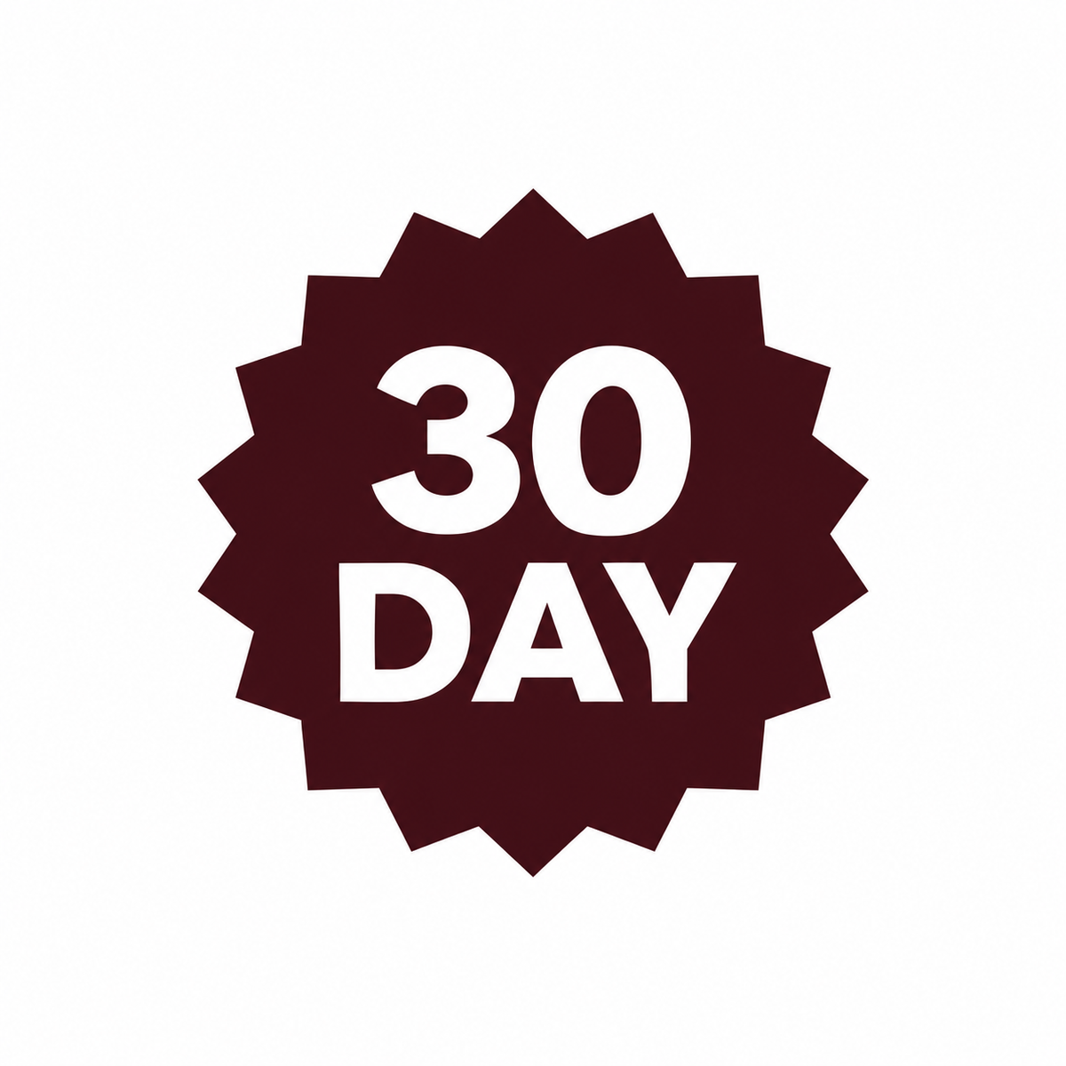 30 Day Warranty
