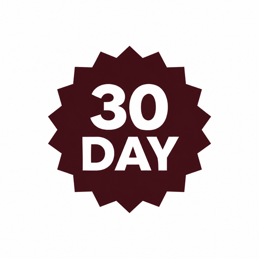 30 Day Warranty